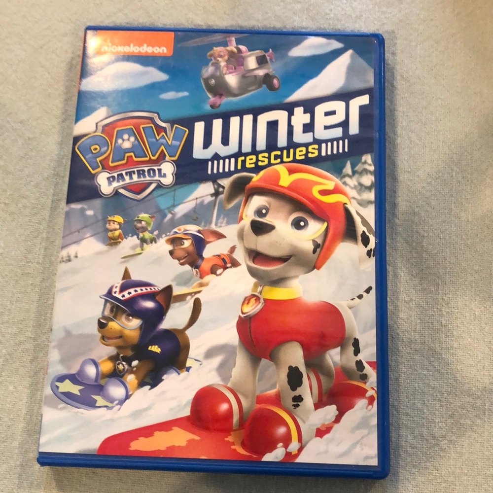 Paw Patrol Winter Rescues DVD-EUC